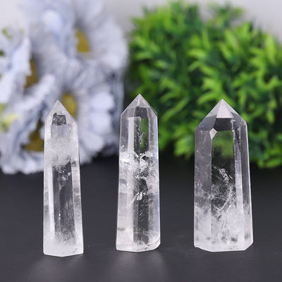 Clear Quartz Crystal Tower 2.4-4.5 inch Healing Point