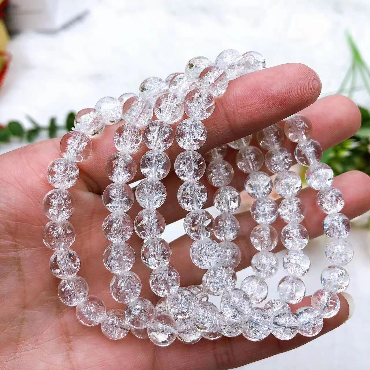 Clear Quartz Healing Bracelet 8mm - Energy & Balance