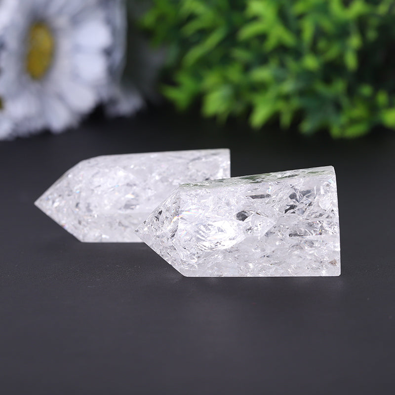 Clear Quartz Point Crystal Tower 2-4 Inch Healing Energy