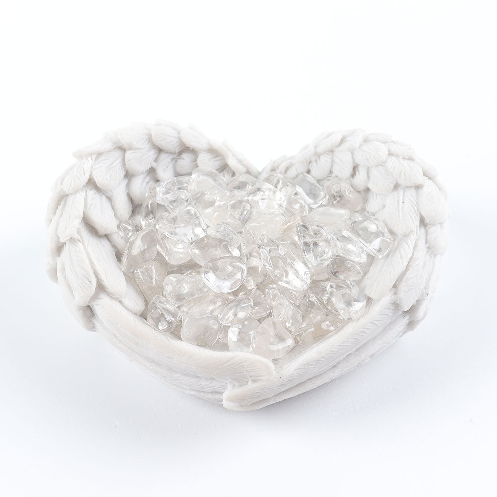 Clear Quartz Tumbled Stones 5-7mm Natural Crystal Chips