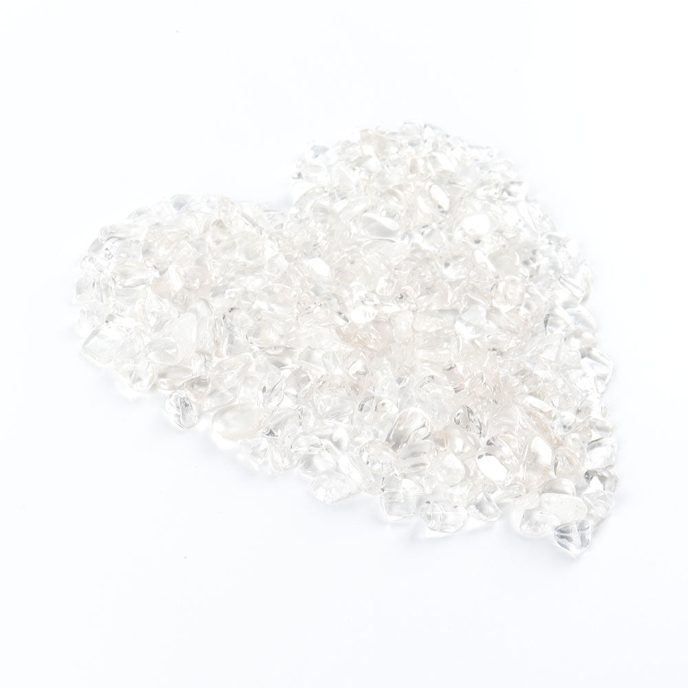 Clear Quartz Tumbled Stones 5-7mm Natural Crystal Chips