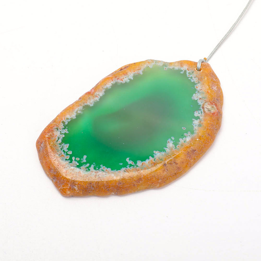 Colorful Agate Wind Chimes 40cm Crystal Decor