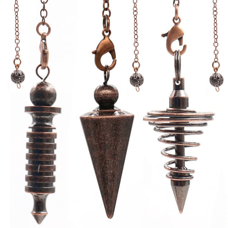 Copper Crystal Pendulum for Spiritual Practice