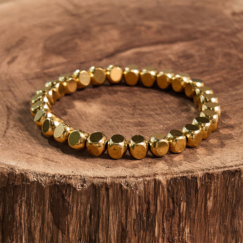 Copper Good Luck Healing Bracelet 6mm