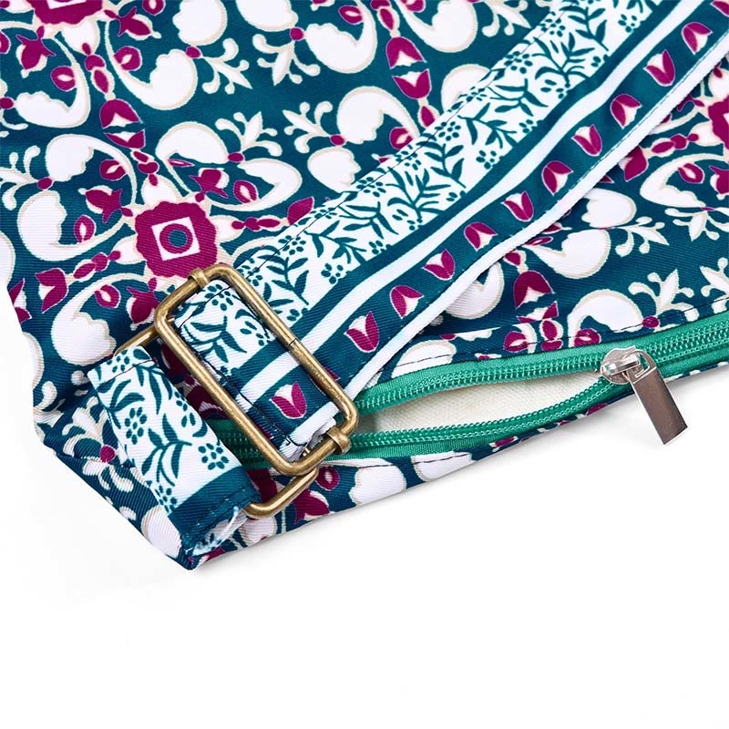 Cotton Crossbody Bag for Yoga | Durable Shoulder Bag 43cm