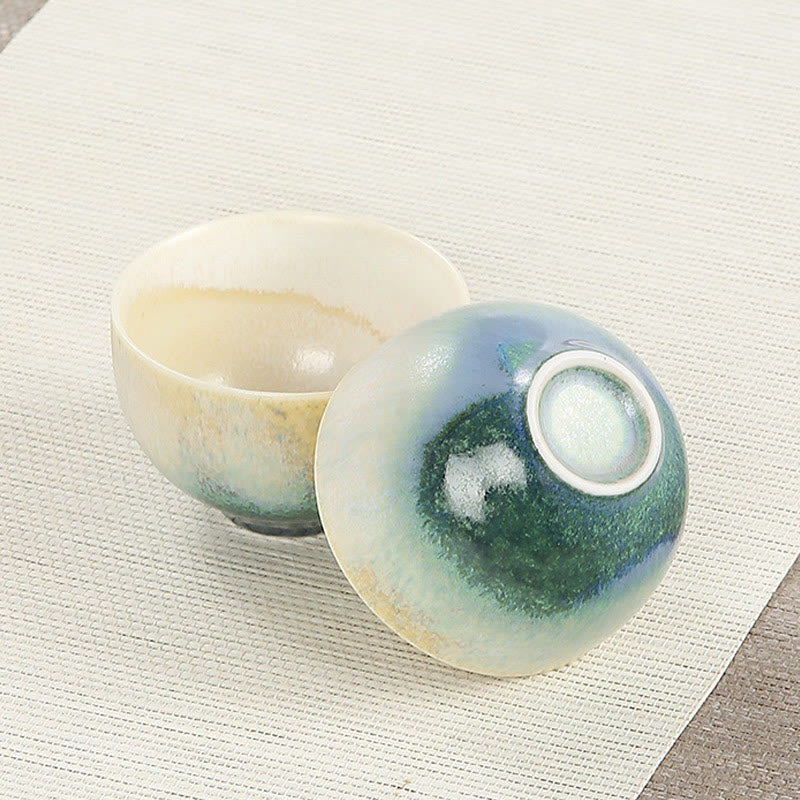 Creative Green Ceramic Kung Fu Tea Cup 140ml
