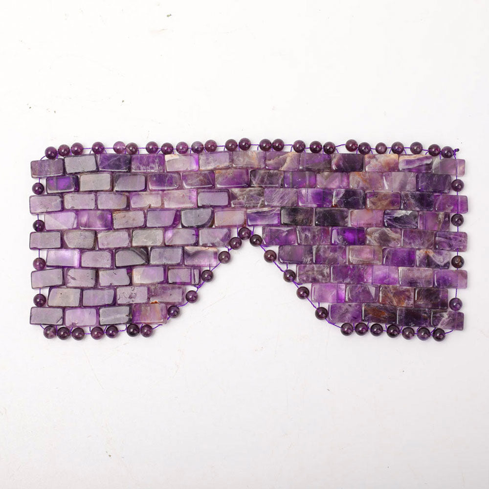 Crystal Healing Blindfold - 23cm Crystal Meditation Mask