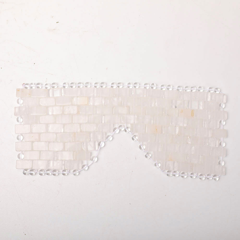 Crystal Healing Blindfold - 23cm Crystal Meditation Mask