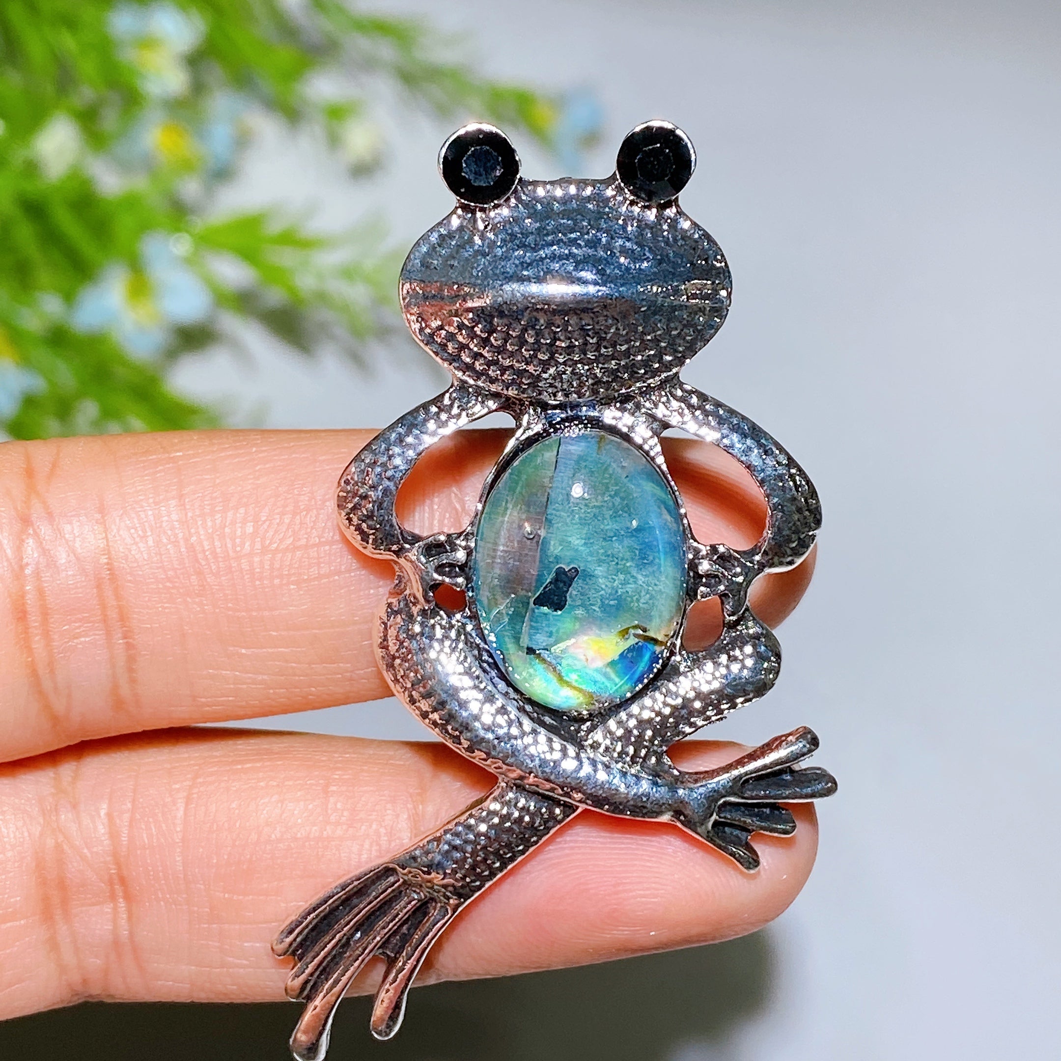 Crystal Healing Brooch 30-92mm Healing Crystal Pin