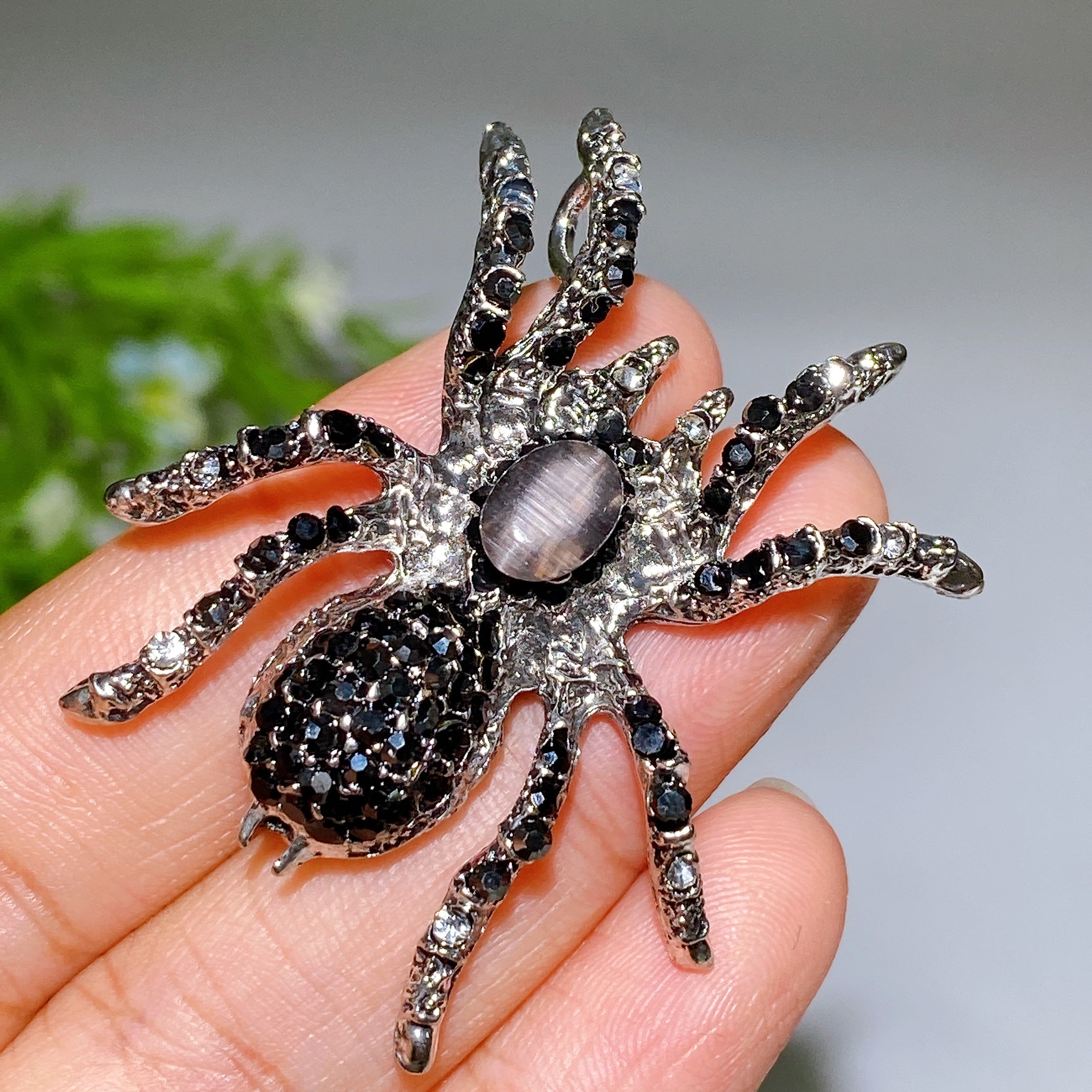 Crystal Healing Brooch 30-92mm Healing Crystal Pin