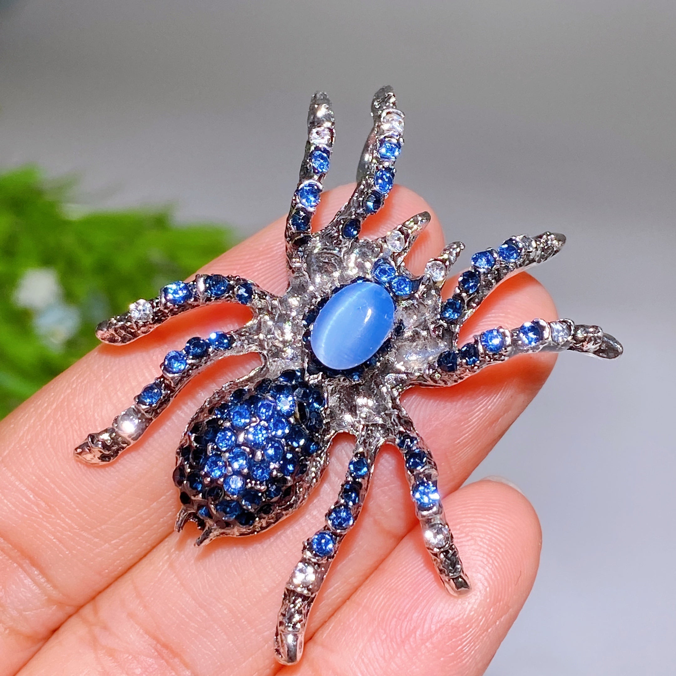 Crystal Healing Brooch 30-92mm Healing Crystal Pin