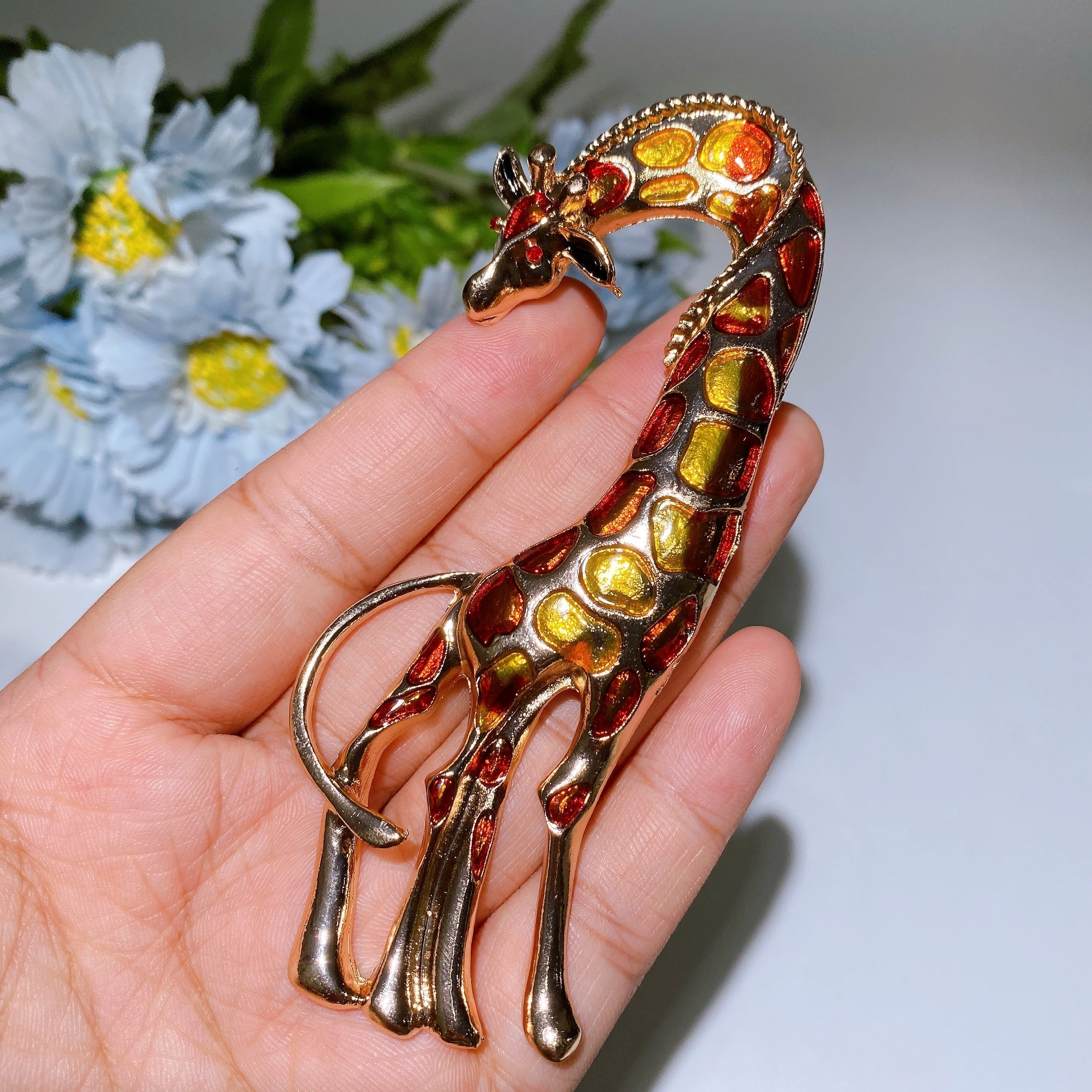 Crystal Healing Brooch 30-92mm Healing Crystal Pin