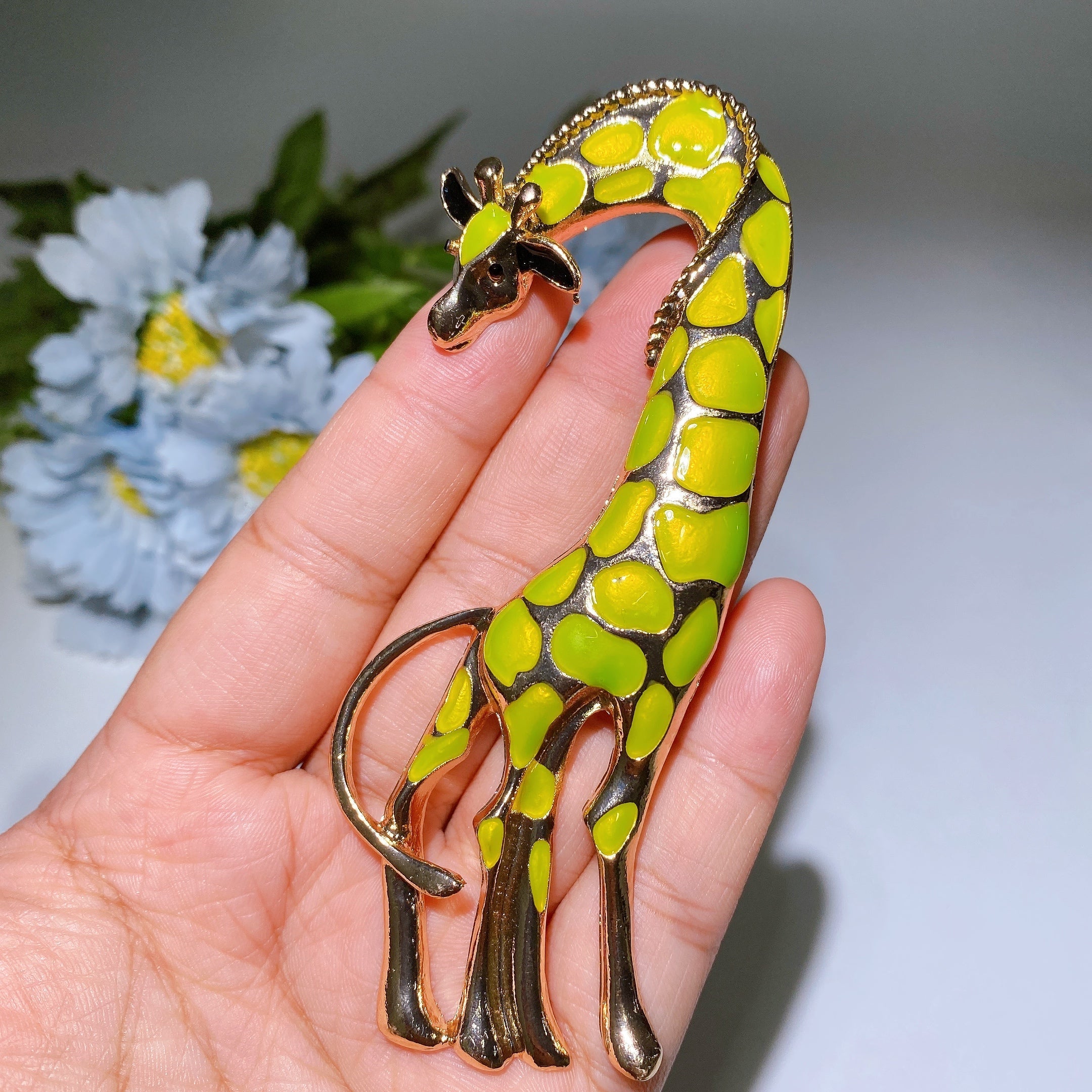 Crystal Healing Brooch 30-92mm Healing Crystal Pin