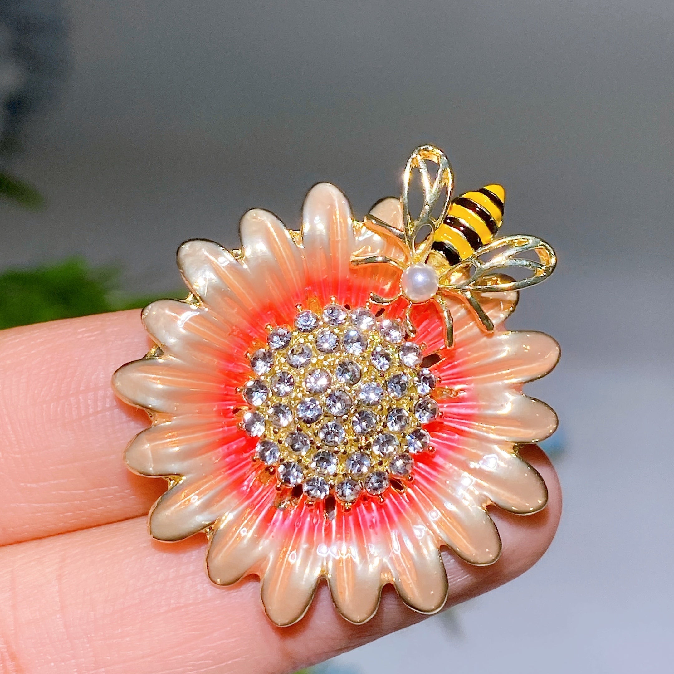 Crystal Healing Brooch 30-92mm Healing Crystal Pin