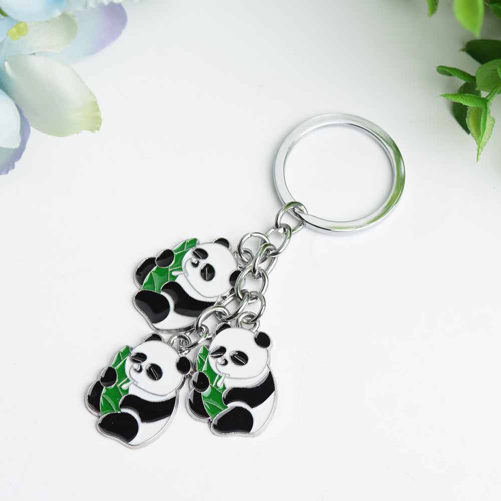 Crystal Healing Car Hanging Keychain with Evil Eye Protection