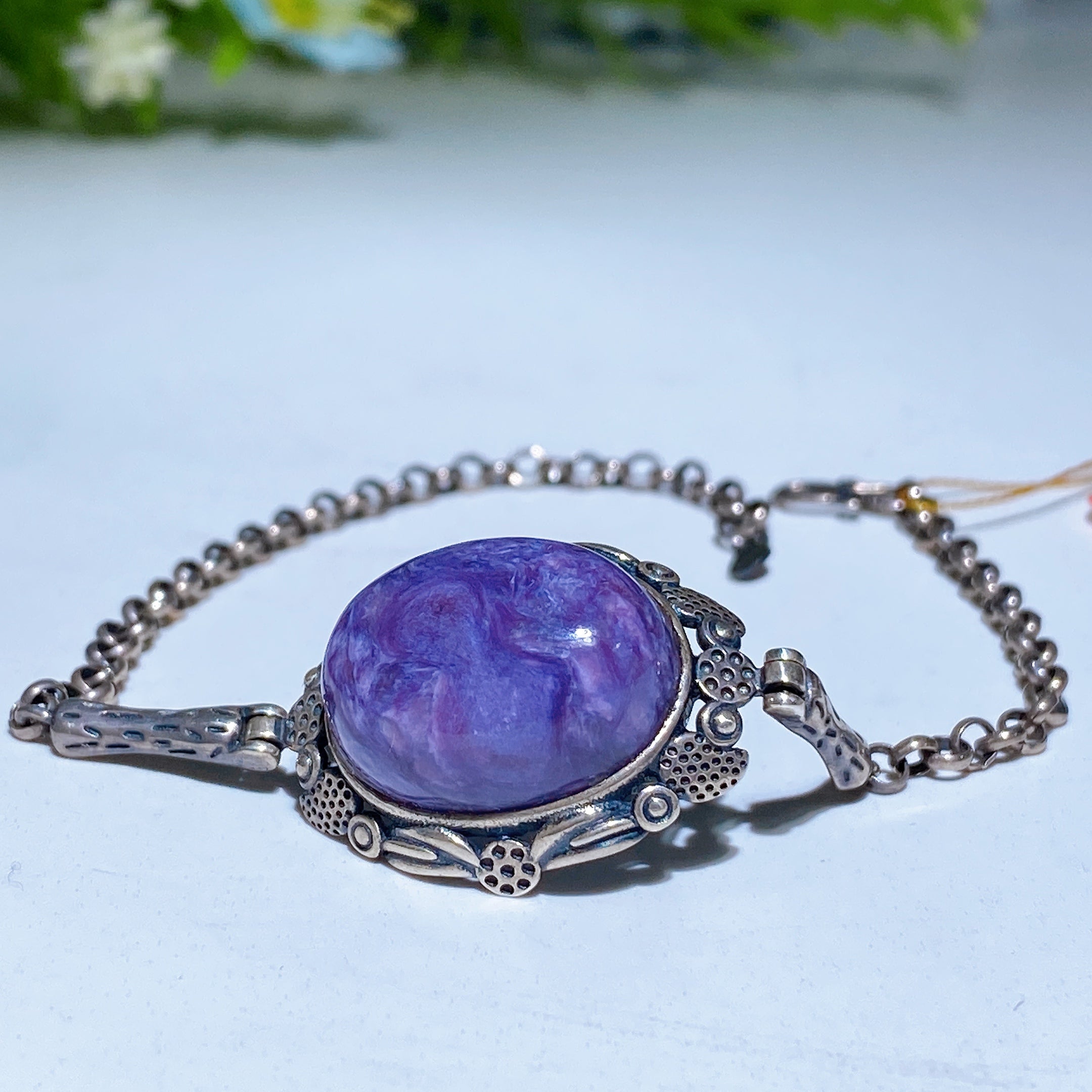 Crystal Healing Spiritual Bracelet with Natural Gemstones