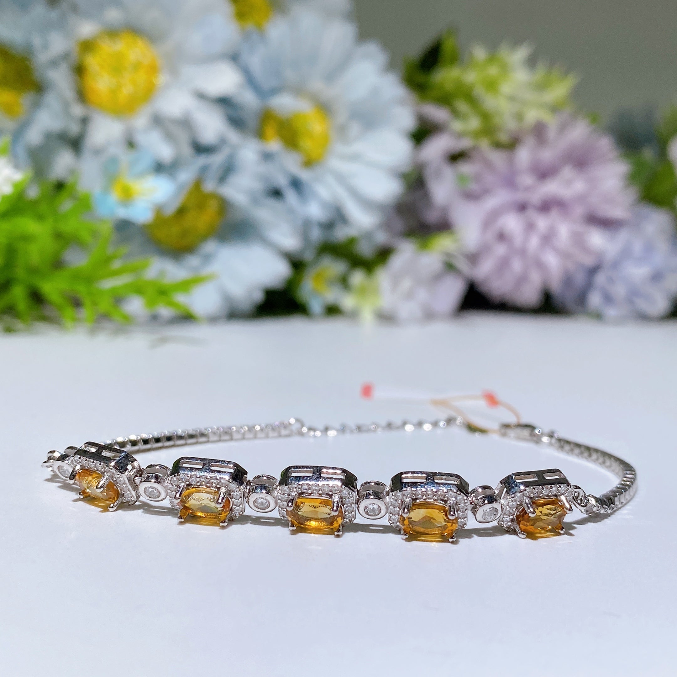 Crystal Healing Spiritual Bracelet with Natural Gemstones