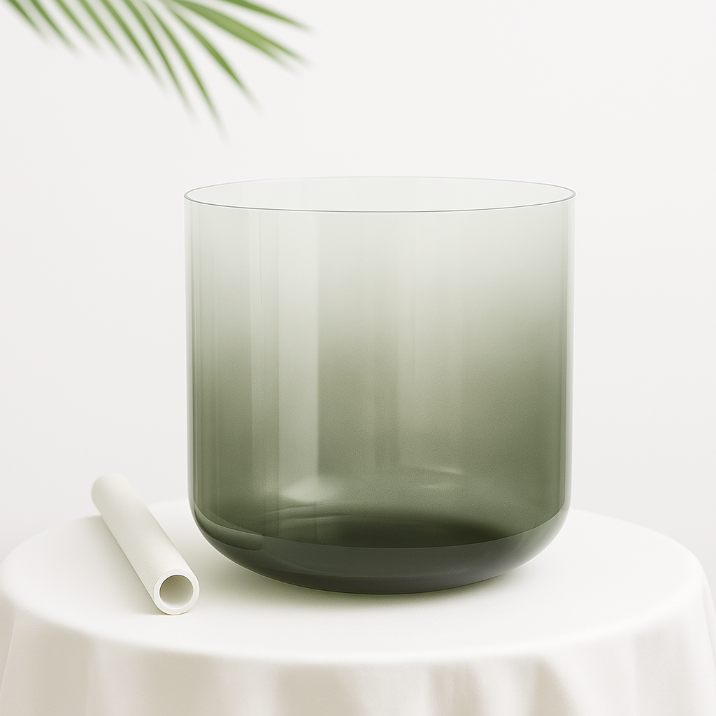 Crystal Quartz Singing Bowl 6-7 Inch for Meditation