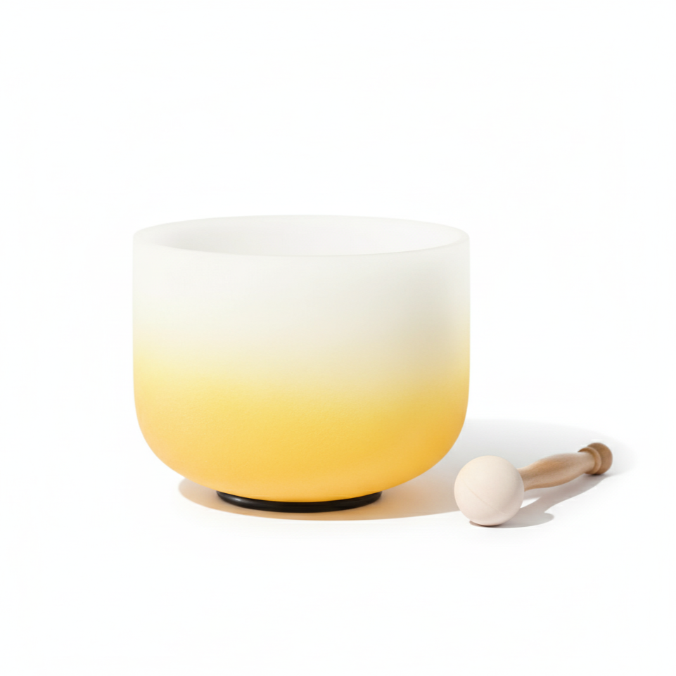 Crystal Singing Bowl E Note - Solar Plexus Sound Meditation