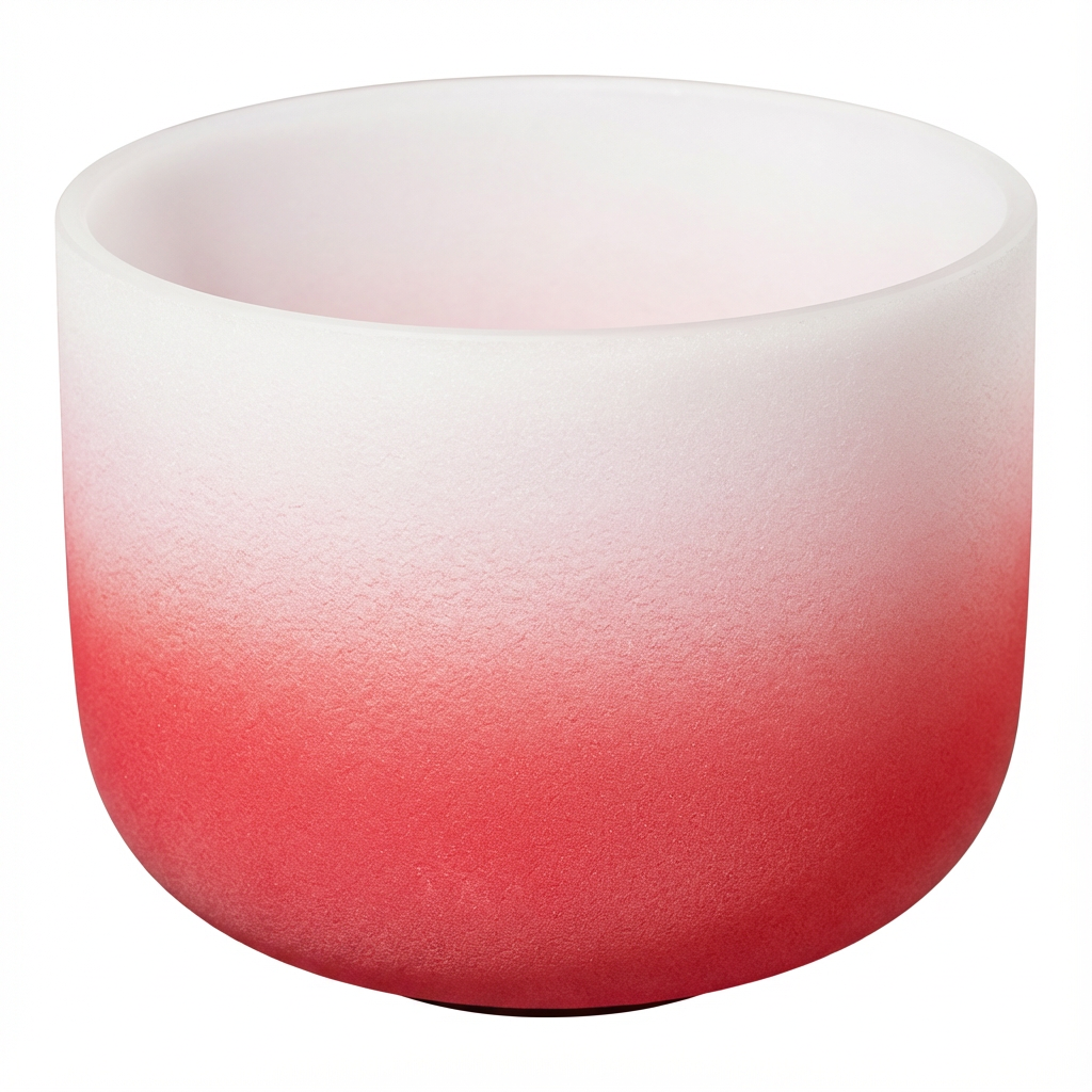Crystal Singing Bowl - Root Chakra C Note Meditation Bowl