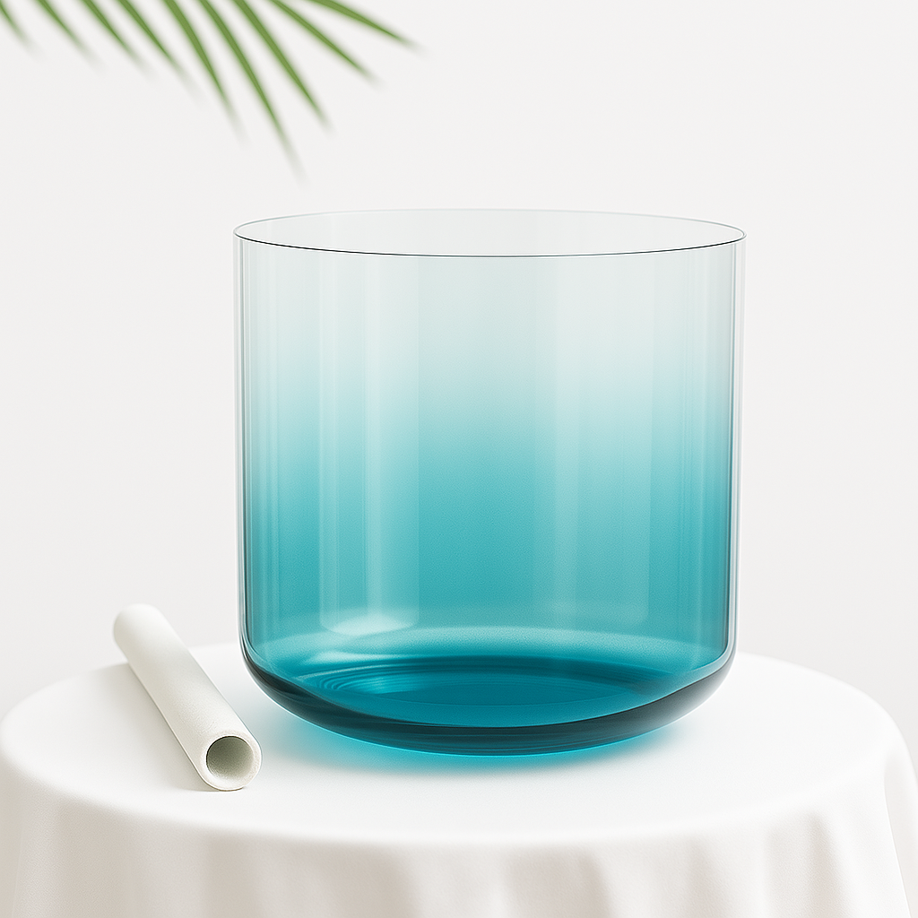 Crystal Singing Bowl Sea Lavender - Spiritual Practice