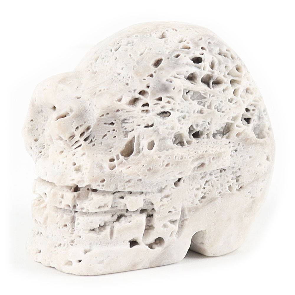 Crystal Skull Figurine Carving 1.7-2.5 inch Home Decor