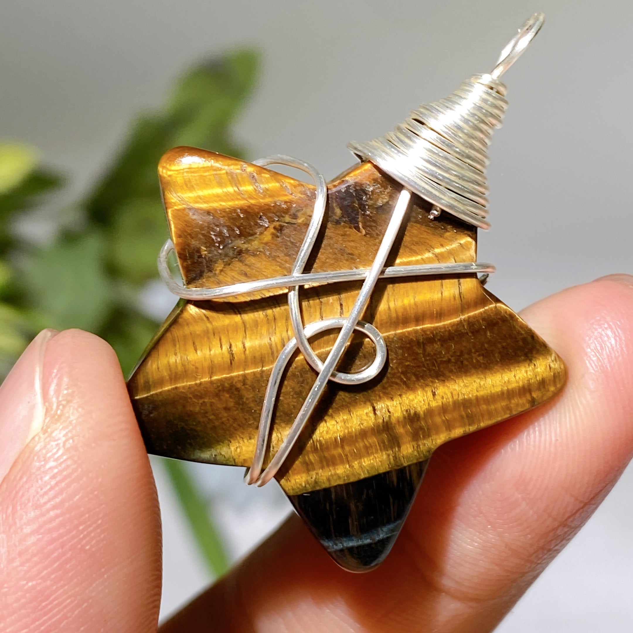 Crystal Star Pendant with Black Cord Necklace