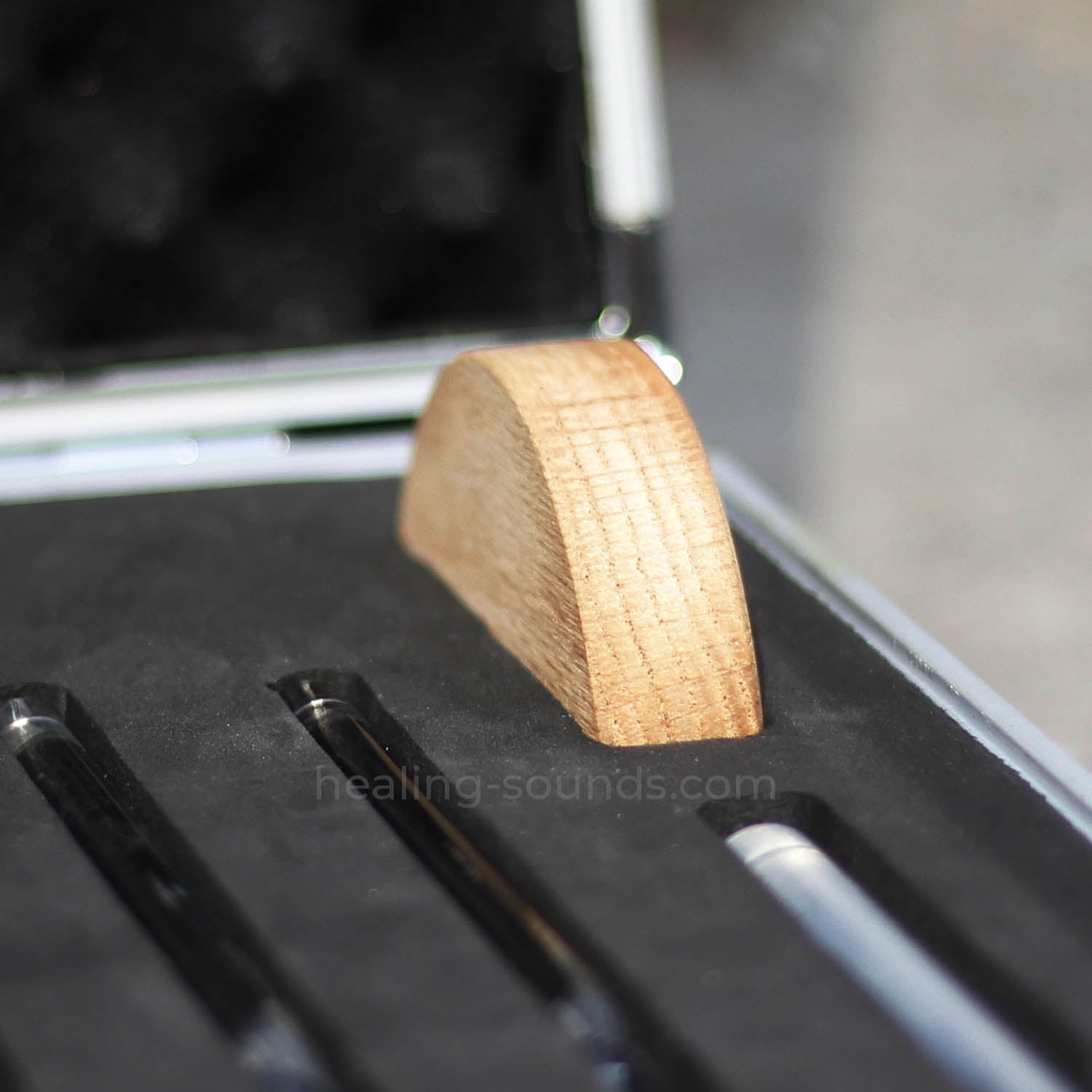 432 Hz Clear Crystal Tuning Fork Set with Box - 13pc - 10 mm