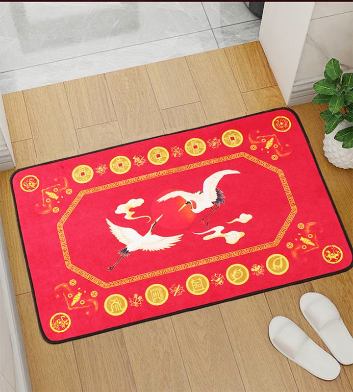 Five Elements Feng Shui Doormat for Zen Decor 50x80cm