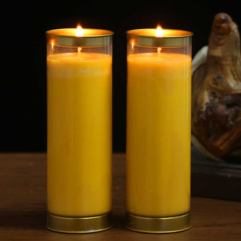 Meditation Prayer Altar Candle for Spiritual Cleansing Rituals