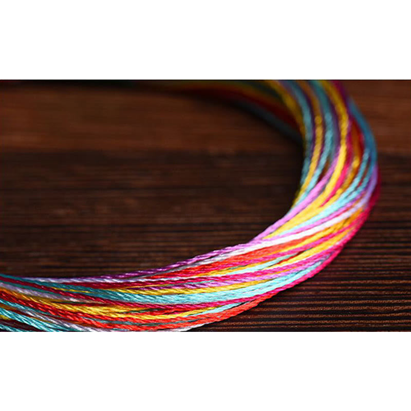 Tibetan Five Colorful Thread Red String Protection Bracelet