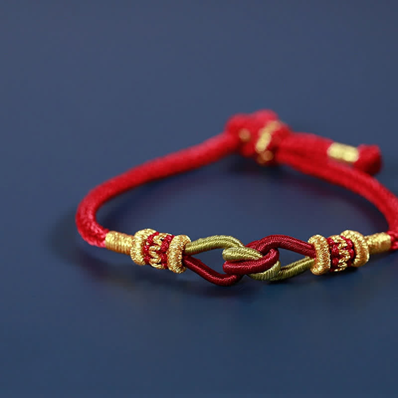 Handmade Red String Bracelet for Faith and Strength | Healing Sounds