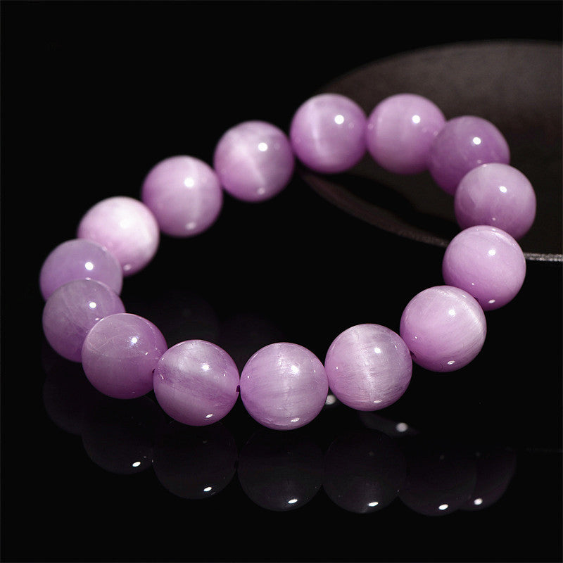 10mm Kunzite Spiritual Bracelet for Love and Growth