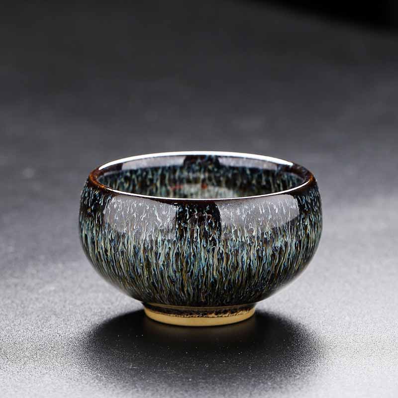 Small Koi Fish Kiln Change Jianzhan Ceramic Tea Cup 60ml