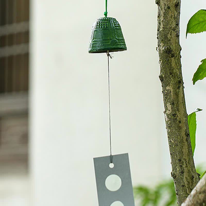75cm Handmade Auspicious Iron Wall Hanging Chime Bell