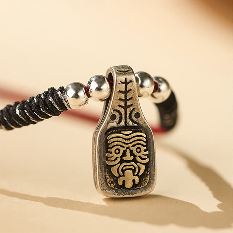 Sterling Silver Zakiram Goddess of Wealth Spiritual Necklace