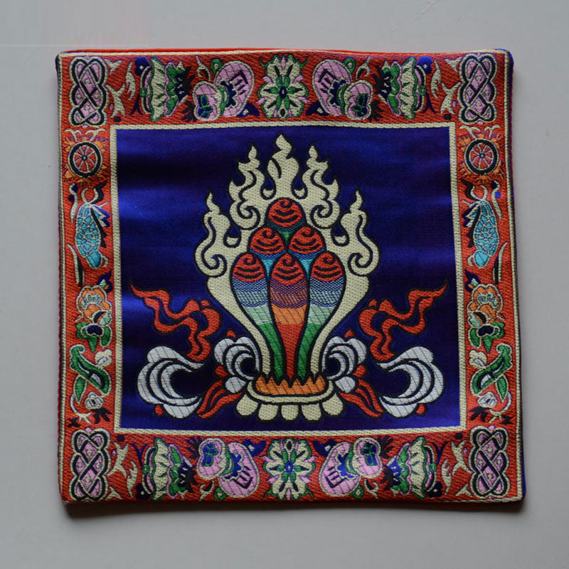 Prayer Altar Mat with Vajra | Tibetan Meditation Supplies