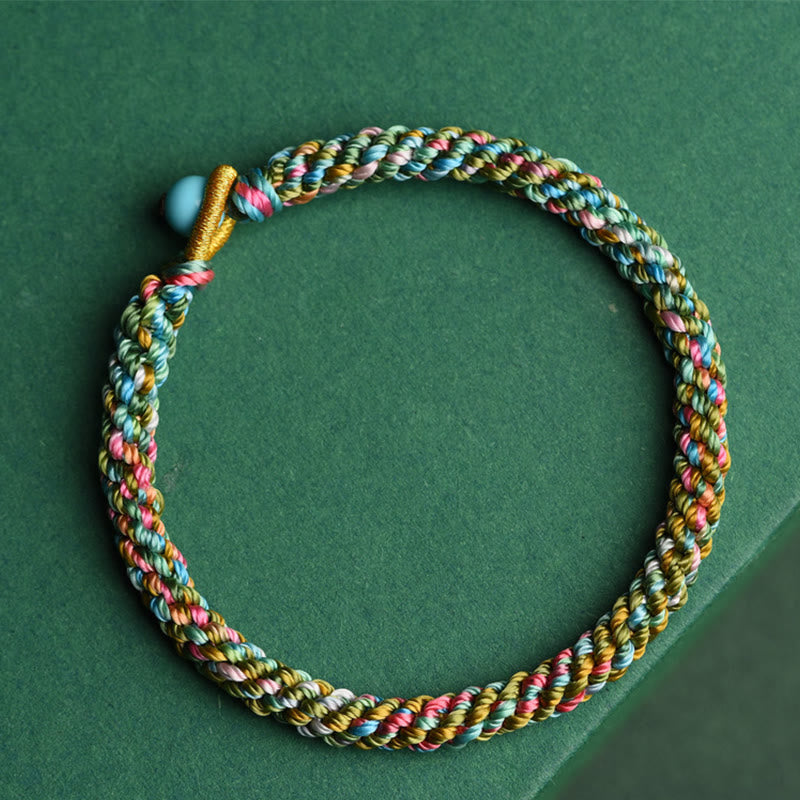 Colorful Rope Luck String Bracelet for Child & Adult