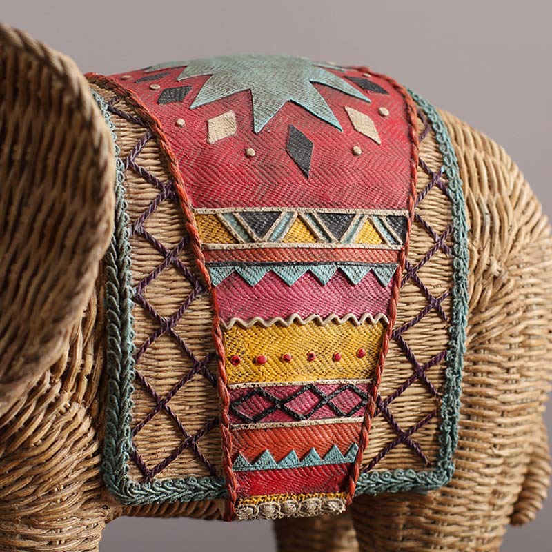 Elephant Resin Decoration for Wisdom & Wealth Home