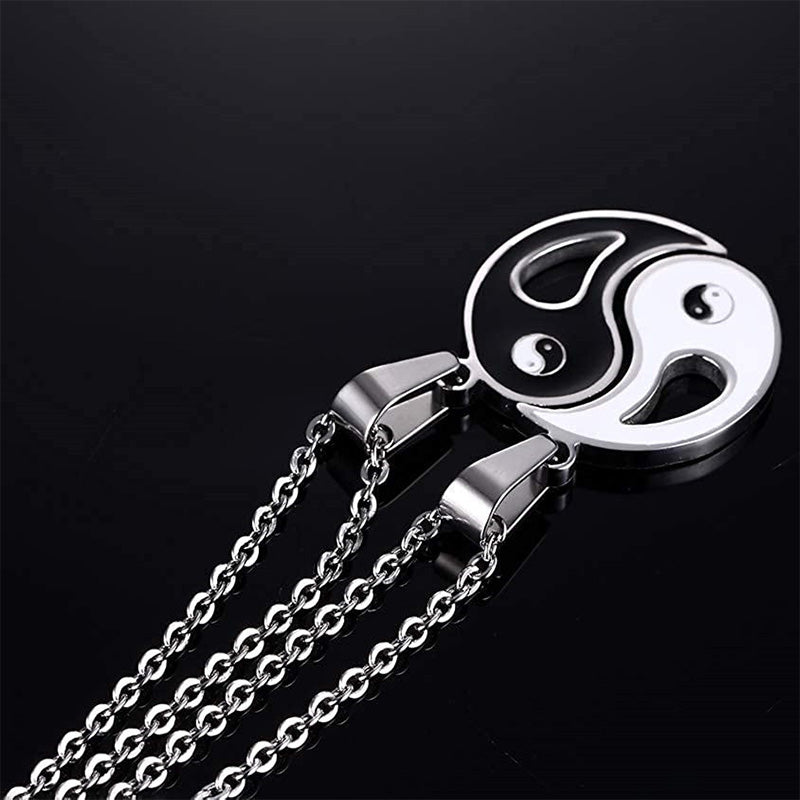 2pcs Yin Yang Pendant Necklace | Balance & Harmony