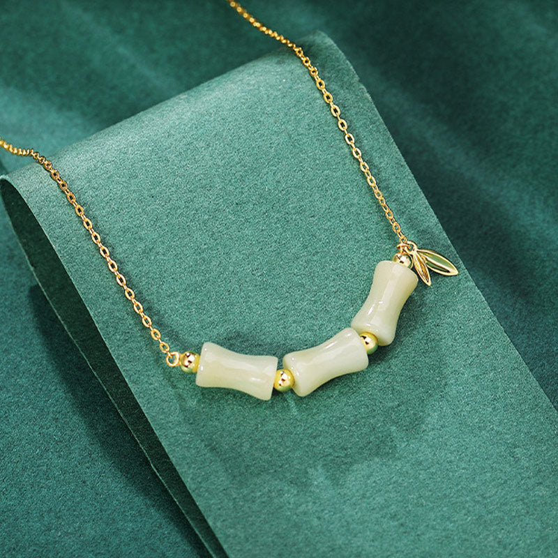 Unisex Hetian Jade Fu Character Prosperity Bracelet 18cm