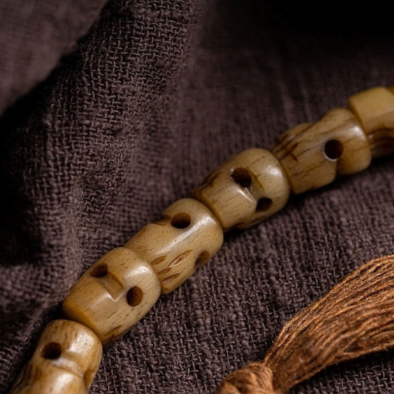 Yak Bone Spiritual Bracelet | Protection & Balance Energy