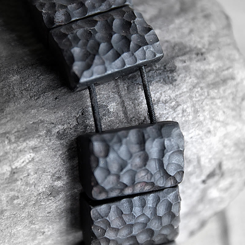 Ebony Wood Couple Bracelet for Peace and Spiritual Connection