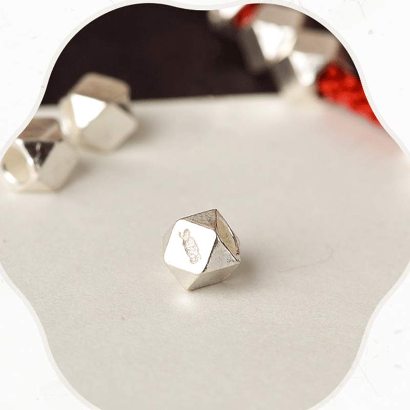 925 Sterling Silver Red String Braid Bracelet Anklet for Protection