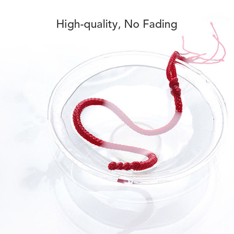 Handmade Five Color Red String Protection Bracelet