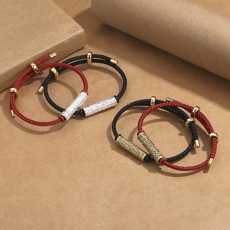 Tai Sui Protection Red String Braided Bracelet 14-20cm