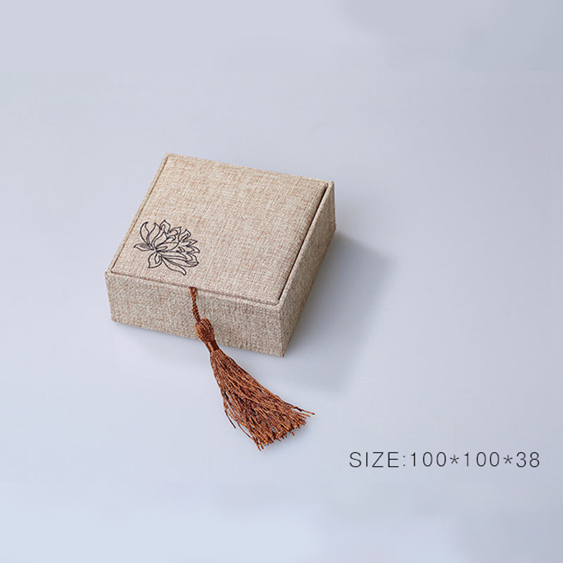 Lotus Pattern Jewelry Storage Box | Zen Decor Gift