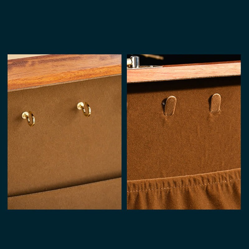 Handmade Rosewood Jewelry Storage Box 25.5cm Large Lockable