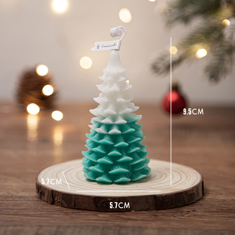 Christmas Tree Scented Soy Wax Candle for Spiritual Cleansing