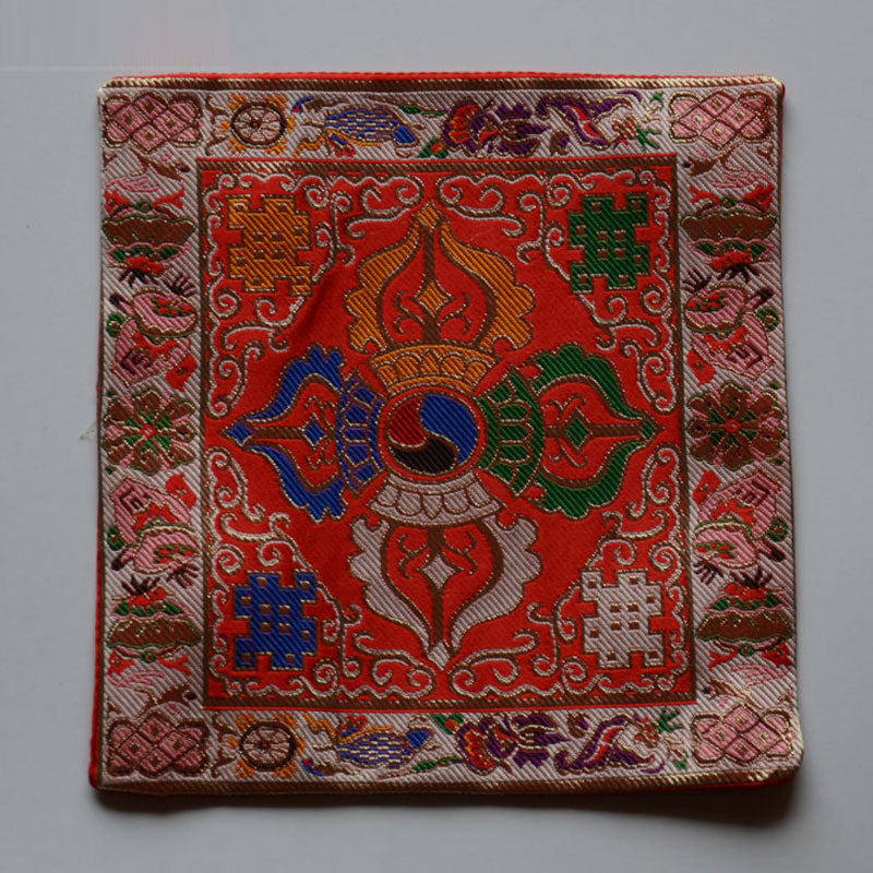 Prayer Altar Mat with Vajra | Tibetan Meditation Supplies